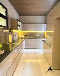 Kitchen Image of 1855 Sq.ft 3 BHK Apartment / Flat for sale in Pavitra Luxury Residences, Nabha Zirakpur for Rs. 8600000
