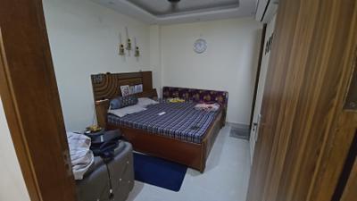 Bedroom Image of 1080 Sq.ft 2 BHK Builder Floor for sale in Molarband Extension New Delhi for Rs. 5000000