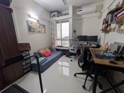 Bedroom Image of 600 Sq.ft 2 BHK Apartment / Flat for rent in Nyati Elan, Wagholi Pune for Rs. 20500