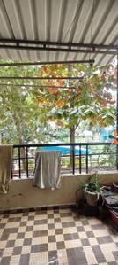 Balcony Image of 1000 Sq.ft 2 BHK Apartment / Flat for rent in Karan Paradise, Pimple Gurav Pune for Rs. 28000