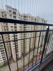 Balcony Image of 1400 Sq.ft 3 BHK Apartment / Flat for rent in Prestige Bagamane Temple Bells, RR Nagar Bengaluru for Rs. 50000