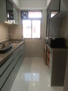 Kitchen Image of 1000 Sq.ft 2 BHK Apartment / Flat for sale in Charkop 1 Abhilasha CHSL, Kandivali West Mumbai for Rs. 12500000