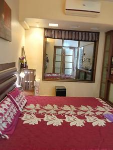 Bedroom Image of 1110 Sq.ft 2 BHK Apartment / Flat for rent in Vastusankalp Punyodaya Park, Kalyan West Kalyan for Rs. 20000
