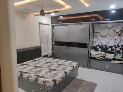 Bedroom Image of 1890 Sq.ft 3 BHK Apartment / Flat for rent in Crown Whistling Woods, Manchirevula Hyderabad for Rs. 72000