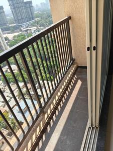 Balcony Image of 550 Sq.ft 1 BHK Apartment / Flat for rent in Raunak Residency, Thane West Thane for Rs. 27000