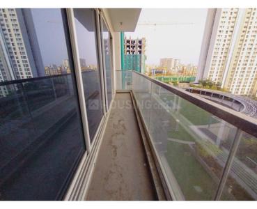 Balcony Image of 2000 Sq.ft 3 BHK Apartment / Flat for sale in Sheth Avalon, Thane West Thane for Rs. 34300000
