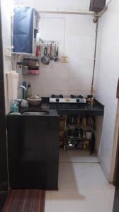 Kitchen Image of 479 Sq.ft 1 BHK Apartment / Flat for sale in Raj Chamunda Residency, Ghansoli Navi Mumbai for Rs. 4500000