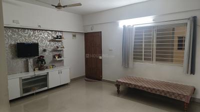 Living Room Image of 1306 Sq.ft 2 BHK Apartment / Flat for sale in Shakthi Elegant Embassy, Uttarahalli Hobli Bengaluru for Rs. 9500000