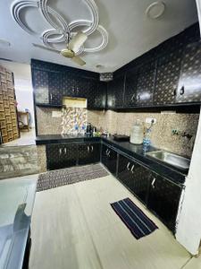 Kitchen Image of 700 Sq.ft 1 BHK Builder Floor for rent in Lajpat Nagar New Delhi for Rs. 22000