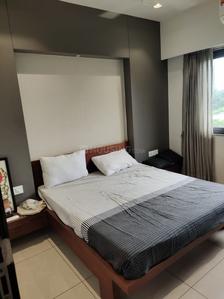 Bedroom Image of 1284 Sq.ft 2 BHK Apartment / Flat for rent in A Shridhar Kaveri Trisara, Shilaj Ahmedabad for Rs. 30000