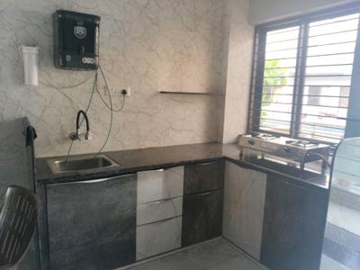 Kitchen Image of 701 Sq.ft 2 BHK Builder Floor for rent in Maninagar Ahmedabad for Rs. 15500