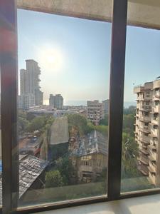 Balcony Image of 650 Sq.ft 1 BHK Apartment / Flat for rent in Cumballa Hill Mumbai for Rs. 110000