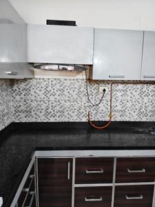 Kitchen Image of 700 Sq.ft 2 BHK Apartment / Flat for rent in ARV Imperia C D And E Building, Pisoli Pune for Rs. 16000