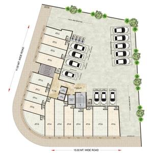 Image of 1300 Sq.ft 2 BHK Apartment / Flat for sale in SKS Residency, Ulwe, Navi Mumbai for Rs. 12000000