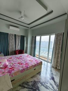 Bedroom Image of 2710 Sq.ft 3 BHK Apartment / Flat for rent in Enpar Lotus 101 Worli Residences, Lower Parel Mumbai for Rs. 400000