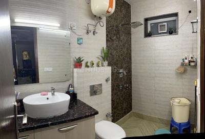Bathroom Image of 1200 Sq.ft 3 BHK Builder Floor for sale in Bali Nagar New Delhi for Rs. 19900000