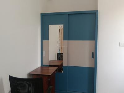 Bedroom Image of 750 Sq.ft 1 BHK Apartment / Flat for rent in Thanisandra Bengaluru for Rs. 27000