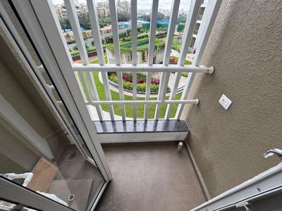Balcony Image of 900 Sq.ft 2 BHK Apartment / Flat for rent in Runwal The Central Park, Chinchwad Pune for Rs. 33500