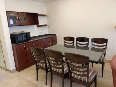 Kitchen Image of 1800 Sq.ft 3 BHK Builder Floor for rent in Hauz Khas New Delhi for Rs. 250000