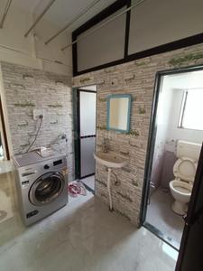 Bathroom Image of 1000 Sq.ft 2 BHK Apartment / Flat for rent in Vashi Navi Mumbai for Rs. 45000