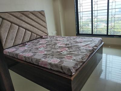 Bedroom Image of 1500 Sq.ft 2.5 BHK Apartment / Flat for rent in Shivshankar Plaza, Airoli Navi Mumbai for Rs. 65000