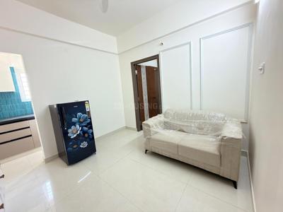 Hall Image of 550 Sq.ft 1 BHK Apartment / Flat for rent in Kadubeesanahalli Bengaluru for Rs. 34000