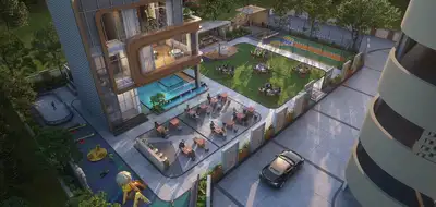 Image of 956 Sq.ft 2 BHK Apartment / Flat for sale in JN AA Privilege, Punawale, Pune for Rs. 7600000