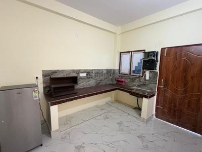 Kitchen Image of 1000 Sq.ft 1 RK Builder Floor for rent in Gomti Nagar Lucknow for Rs. 8000