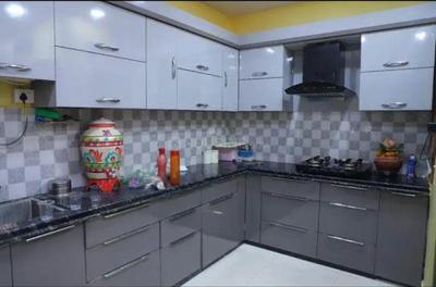 Kitchen Image of 1000 Sq.ft 3 BHK Apartment / Flat for rent in Ayodhya Bypass Bhopal for Rs. 30000
