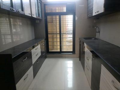 Kitchen Image of 1250 Sq.ft 2 BHK Apartment / Flat for rent in Siddharth Geetanjali Heights, Kharghar Navi Mumbai for Rs. 45000