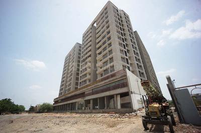 Image of 1440 Sq.ft 2 BHK Apartment / Flat for sale in Vincitore Valley, Hathijan, Ahmedabad for Rs. 4500000