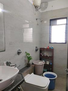 Bedroom Two Image of 1200 Sq.ft 2 BHK Apartment / Flat for rent in B and M Atlantis, Ghansoli Navi Mumbai for Rs. 55000