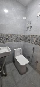 Bathroom Image of 450 Sq.ft 1 BHK Apartment / Flat for sale in Jharoda Kalan New Delhi for Rs. 2500000