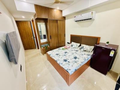 Bedroom Image of 750 Sq.ft 1 RK Builder Floor for rent in Sector 46 Gurgaon for Rs. 23000