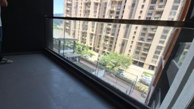 Balcony Image of 1000 Sq.ft 2 BHK Apartment / Flat for rent in Zen Elite, Kharadi Pune for Rs. 35000