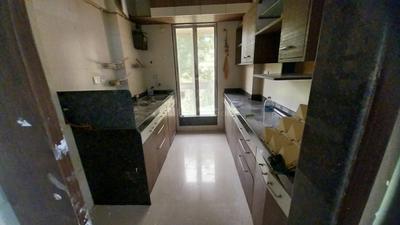Kitchen Image of 650 Sq.ft 2 BHK Apartment / Flat for sale in Hareshwar Paradise, Dahisar West Mumbai for Rs. 14500000