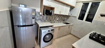 Kitchen Image of 1510 Sq.ft 3 BHK Builder Floor for rent in New Town Kolkata for Rs. 65000