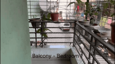 Balcony Image of 1305 Sq.ft 4 BHK Apartment / Flat for sale in Kalyan East Kalyan for Rs. 5100000