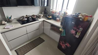 Kitchen Image of 1100 Sq.ft 2 BHK Apartment / Flat for rent in Mana Capitol Apartment, Carmelaram Bengaluru for Rs. 50000