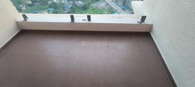Balcony Image of 1000 Sq.ft 2 BHK Apartment / Flat for rent in Creek Edge, Thakurli Thane for Rs. 27000