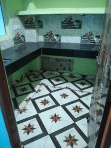 Kitchen Image of 550 Sq.ft 1 RK Builder Floor for rent in Darpan Colony Gwalior for Rs. 3500