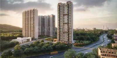 Image of 710 Sq.ft 2 BHK Apartment / Flat for sale in Ajmera Solis, Vikhroli East, Mumbai for Rs. 16900000