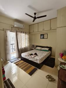 Bedroom Image of 1280 Sq.ft 2 BHK Builder Floor for rent in Murugeshpalya Bengaluru for Rs. 40000