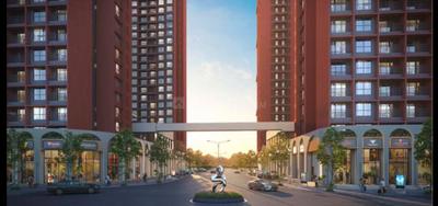 Building Image of 990 Sq.ft 2 BHK Apartment / Flat for sale in My Home Sanctuary Phase I, Mamurdi Pune for Rs. 6900000