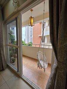 Balcony Image of 1435 Sq.ft 3 BHK Apartment / Flat for sale in Shell Sapphire, Rayasandra Bengaluru for Rs. 15500000