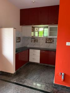 Kitchen Image of 500 Sq.ft 1 BHK Independent House for rent in Horamavu Bengaluru for Rs. 14000