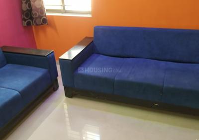 Hall Image of 825 Sq.ft 1 BHK Apartment / Flat for rent in Vaishno Devi Circle Ahmedabad for Rs. 27500