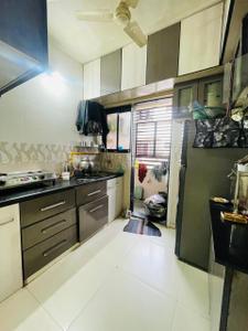 Kitchen Image of 684 Sq.ft 1 BHK Apartment / Flat for sale in Nirnay Nagar Ahmedabad for Rs. 3750000