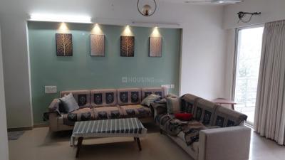 Living Room Image of 1435 Sq.ft 2 BHK Apartment / Flat for rent in Iscon Harmony, Sevasi Vadodara for Rs. 25000