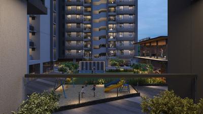 Balcony Image of 1260 Sq.ft 2 BHK Apartment / Flat for sale in Happy Uptown, South Bopal Ahmedabad for Rs. 5598000